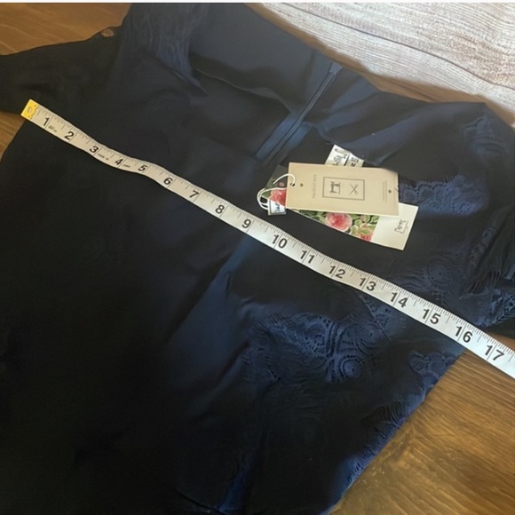 NWT Missmay Retro Gorgeous City Stretchy Navy Blue Lace Bodycon Dress sz medium - Picture 6 of 13